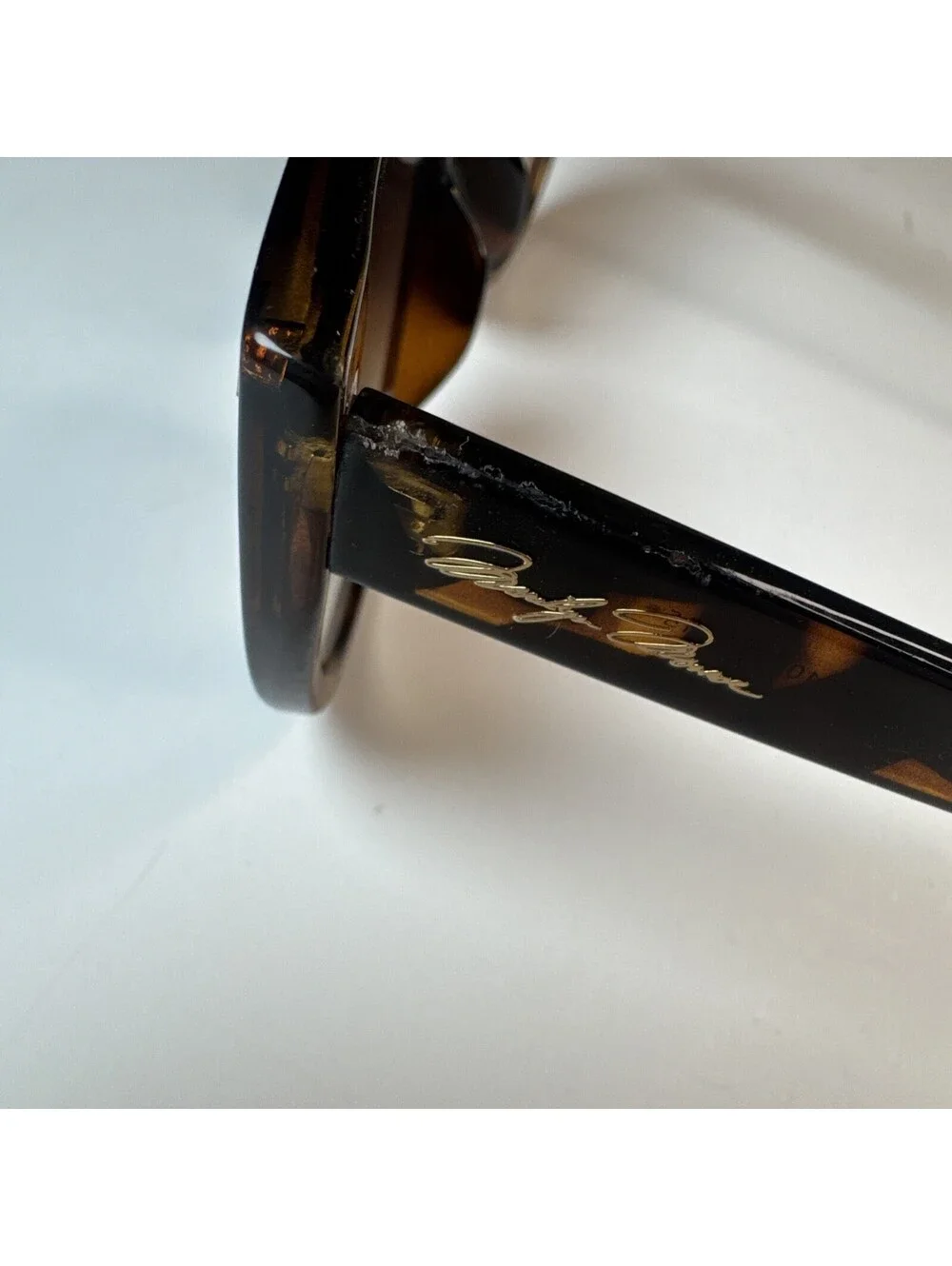 Marilyn Monroe Sunglasses Brown Tortoise Shell Frames Designer Eyewear